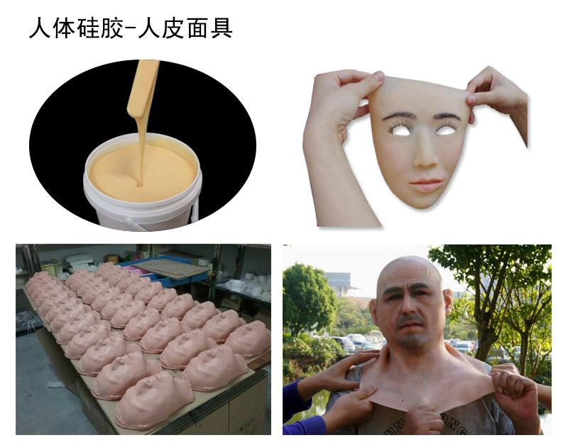 人體硅膠可以制作仿真面具嗎？